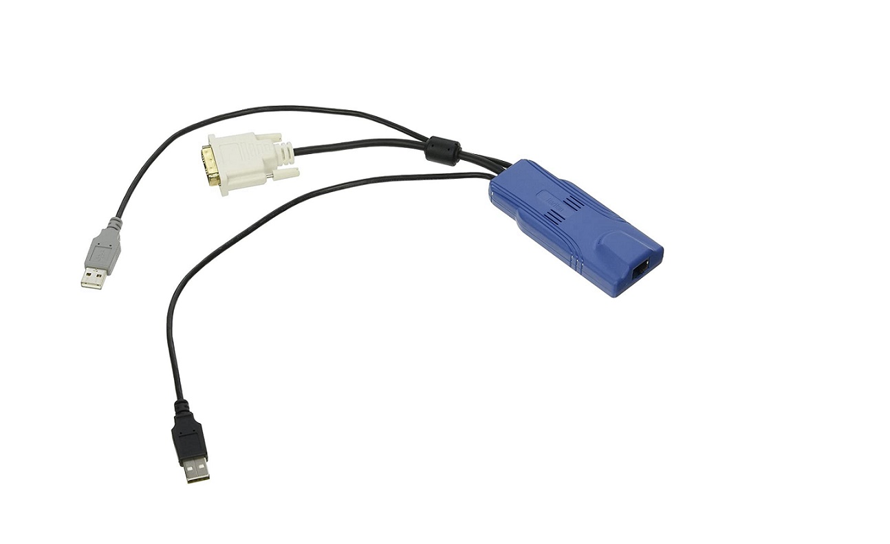 Raritan Dominion KX II DVI USB RJ45 Network KVM Cable D2CIM-DVUSB-DVI
