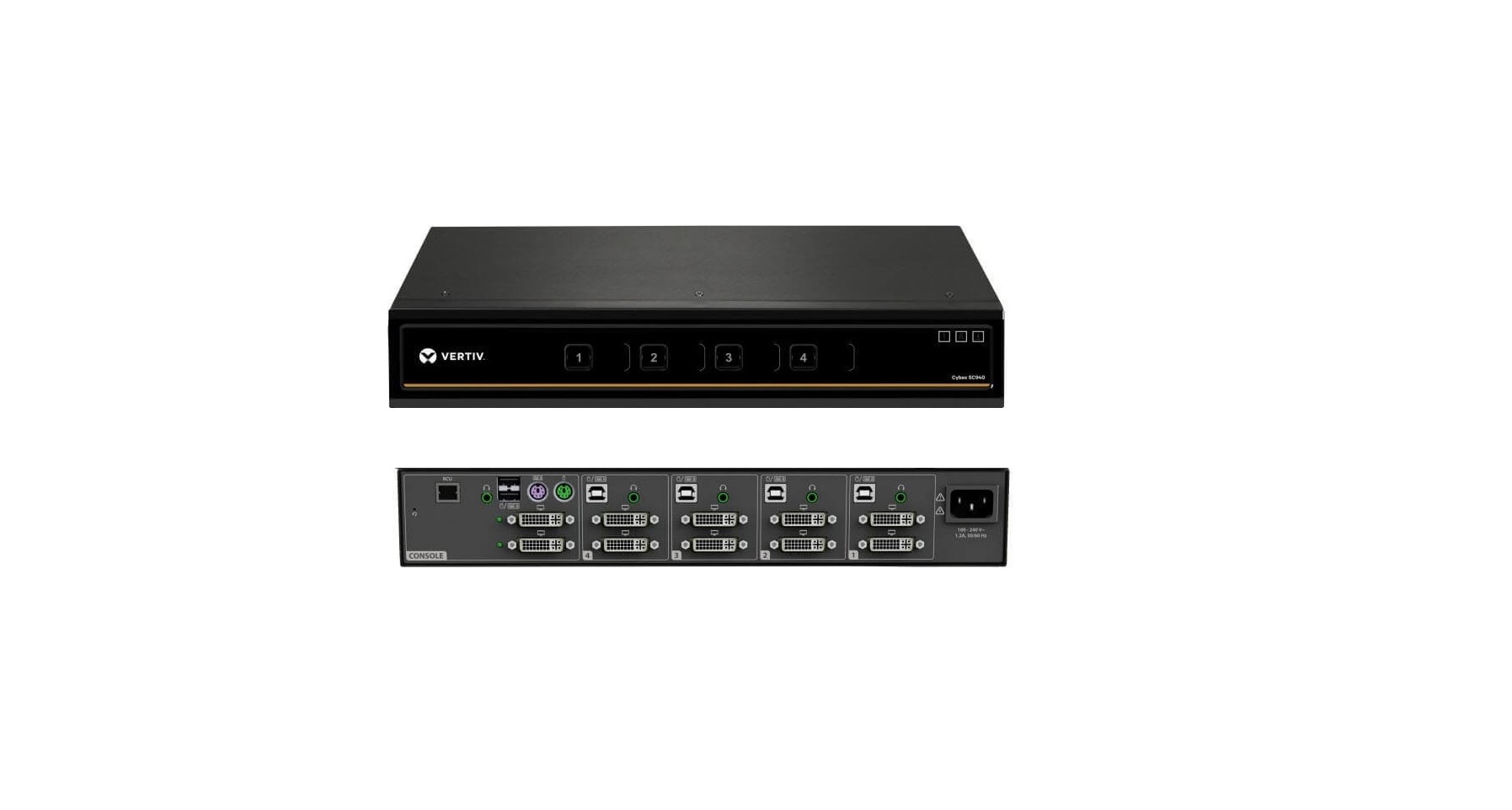 Vertiv Cybex SC940 4-Ports Secure Kvm Switch SC940-001