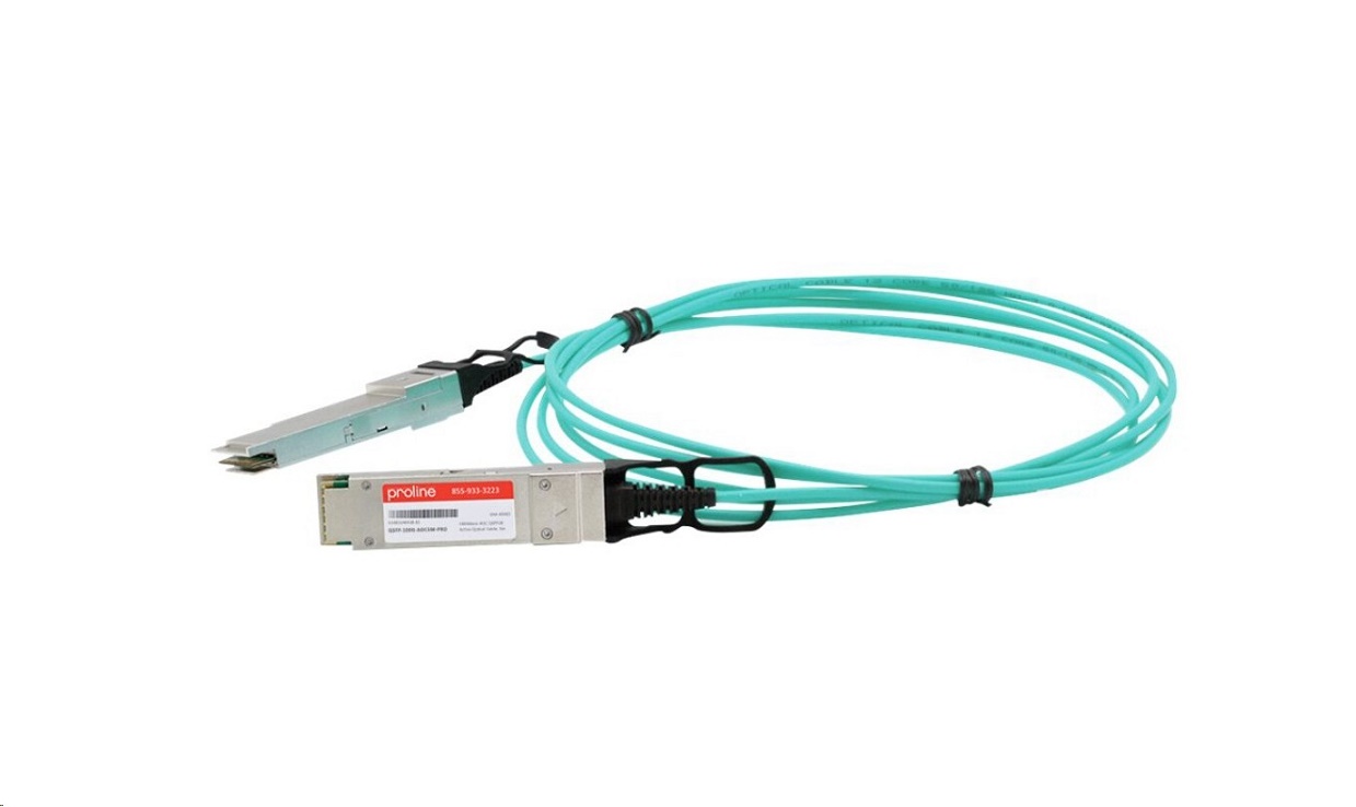 Proline 100GBase Direct Attach cable-TAA Compliant 5 M QSFP-100G-AOC5M-PRO QSFP-100G-AOC5M