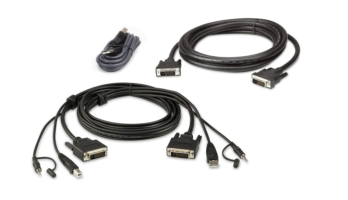 Aten Dual Display DVI-D Secure Kvm Cable Kit 2L7D02UDX3