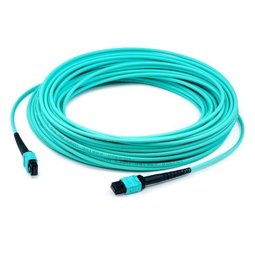 Proline MPO (F) To Aqua Fiber Ofnr Patch Cable PRO-MPOMPO-5M5OM4