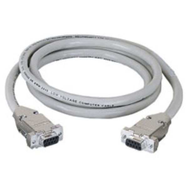 Black Box DB9 F Extension Cable With Emi Rfi Hoods Beige 500ft EDN12H-FF-500