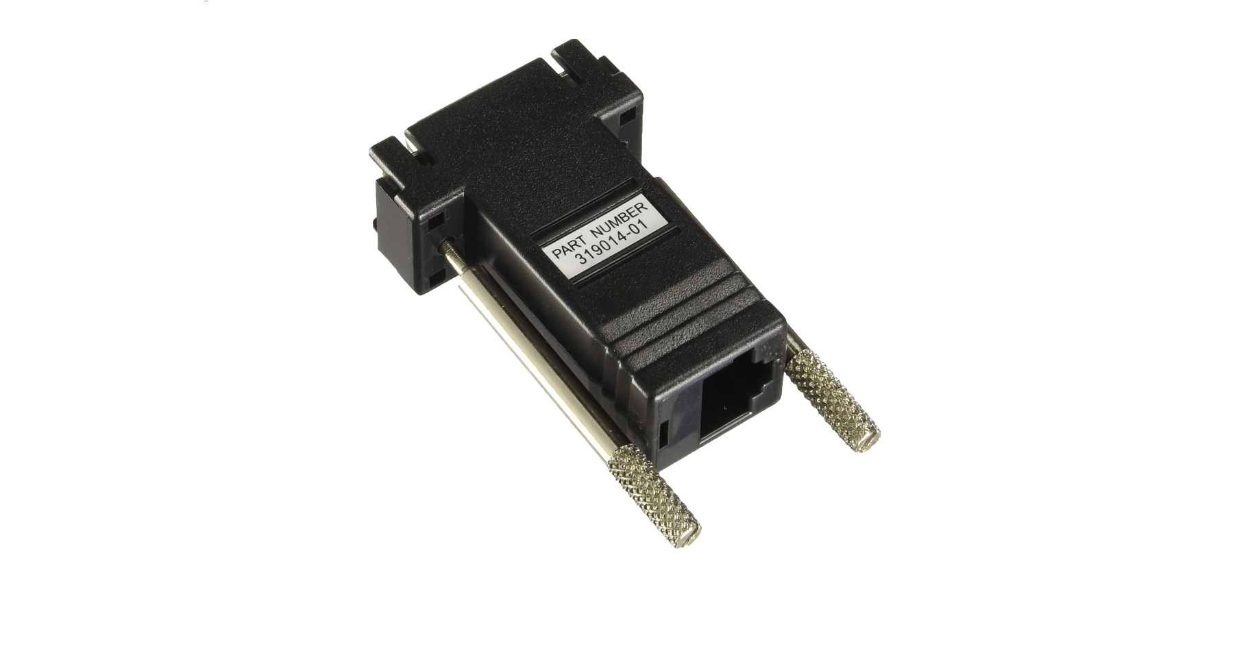 Opengear DB9F To RJ45 Straight Serial Adapter Black 319014