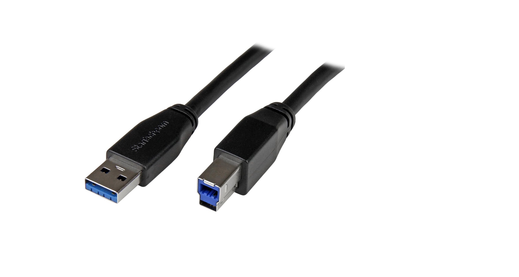 StarTech.com 5m 15ft Active USB 3.0 (5Gbps) USB-A To USB-B Cable USB3SAB5M