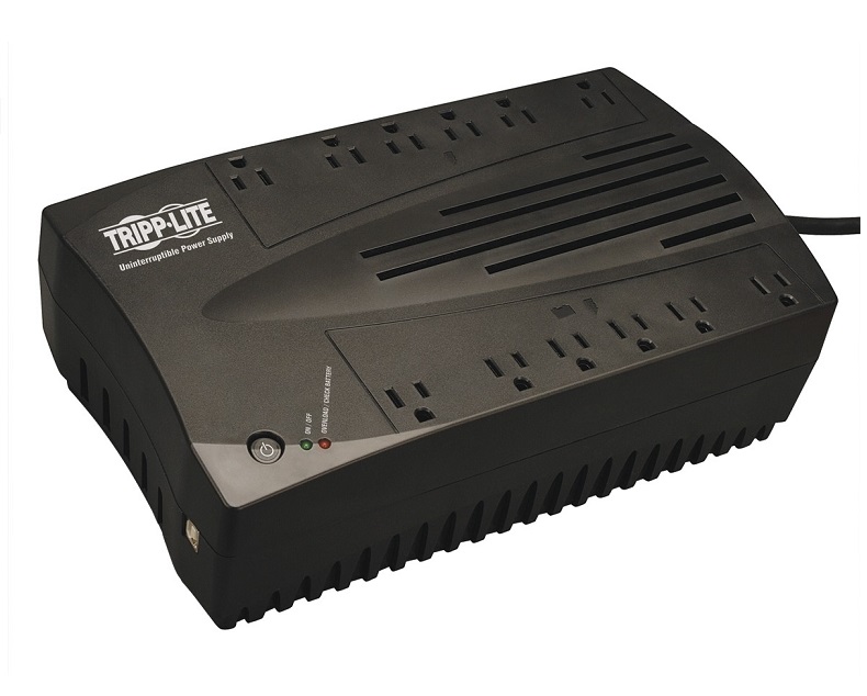 Tripp Lite AVR 750VA 450W Ultra-Compact Line-Interactive UPS AVR750U