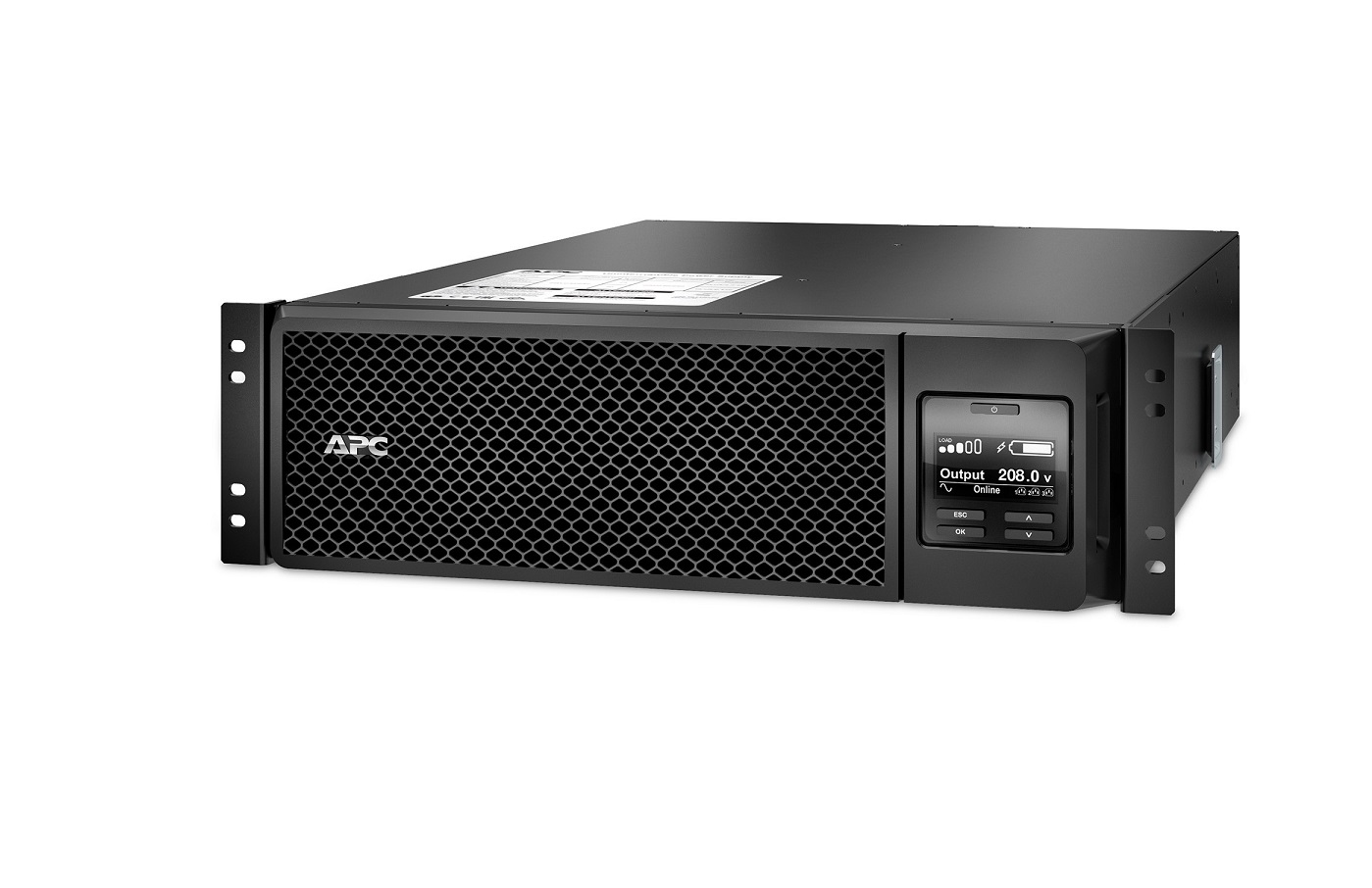 APC Smart-UPS SRT 5000VA 4250 Watts RM 208V 3U rack-mountable UPS SRT5KRMXLT