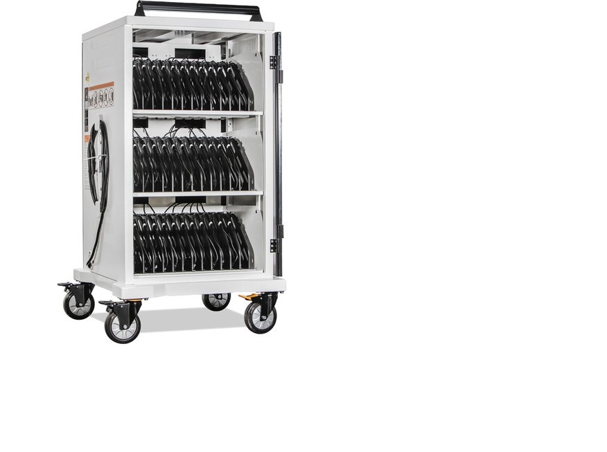 Anywhere Cart AC-MAX Secure Charging System For 36 Laptops Up To 17 White
