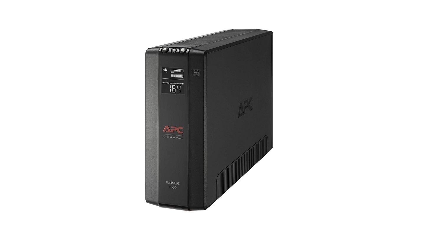 APC BX1500M Back Pro 120V 1500VA 900Watts Compact Tower AVR LCD UPS BX1500M