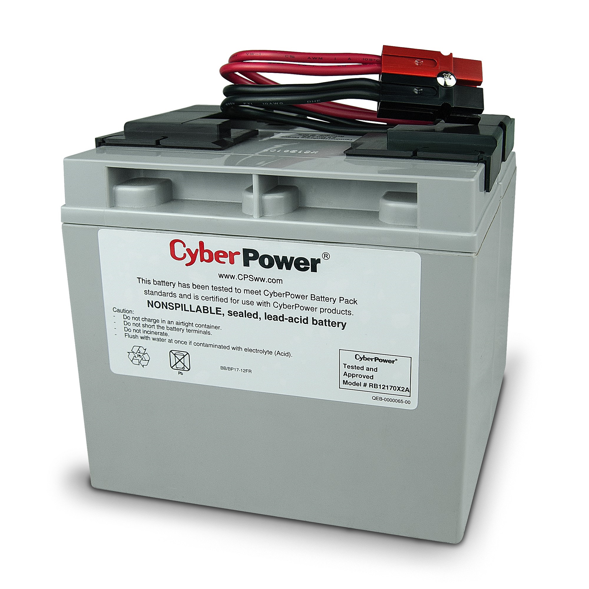 Cyberpower RB12170X2A 12V/17AH Battery For PR1500LCD