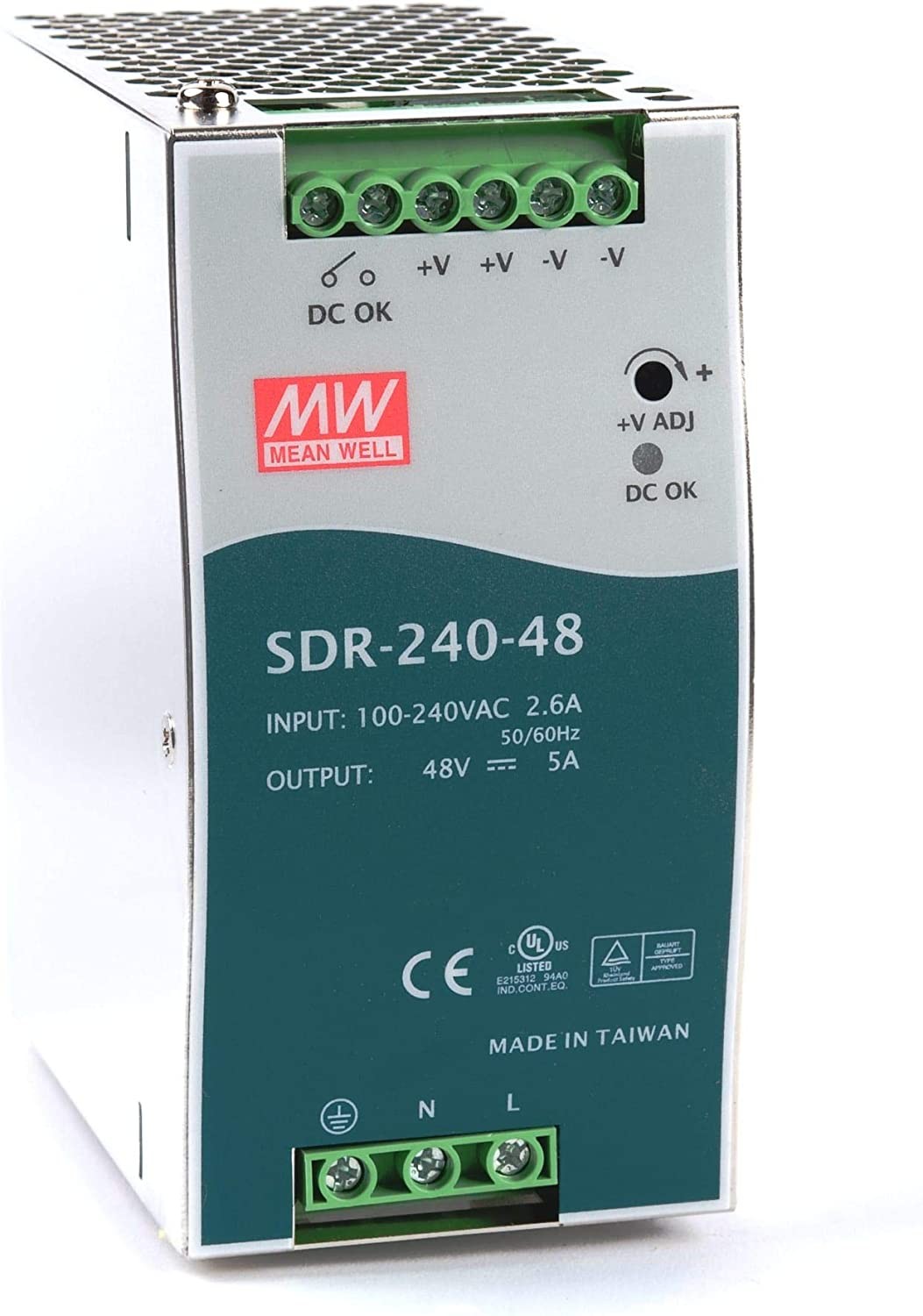 Black Box 240W 48V 5A Power Supply SDR-240-48