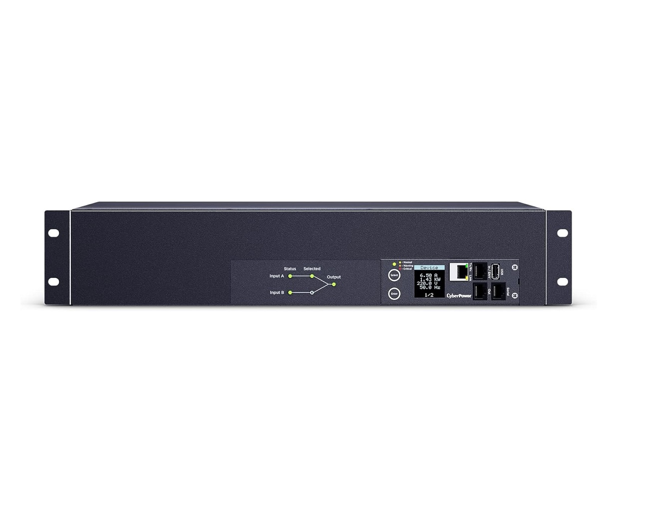 Cyberpower Switched Ats PDU 200-240V 30A 19-out 2U Rackmount PDU44007
