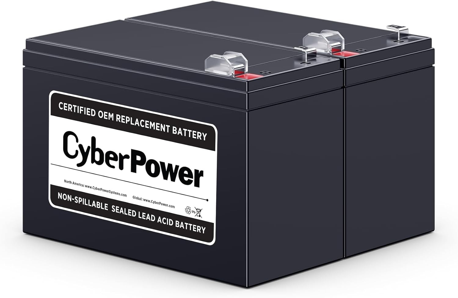 Cyberpower Ups Replacement Battery Cartridge 12V/9Ah RB1290X2E
