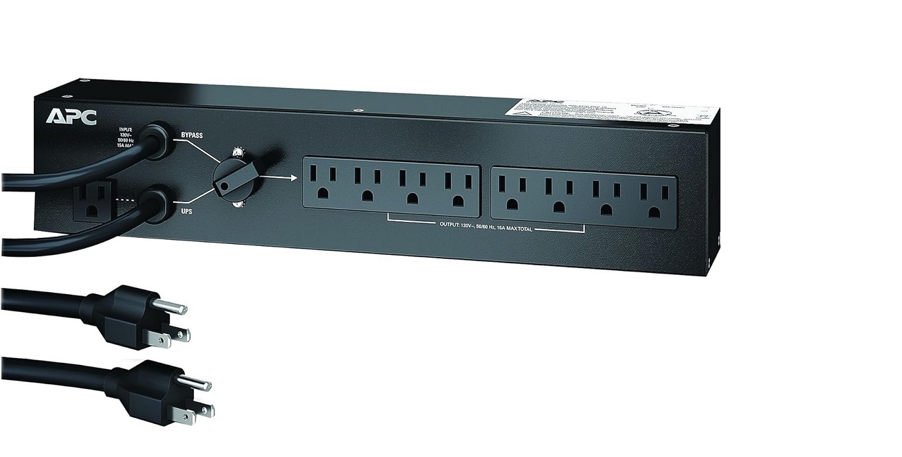 Apc Service Bypass 120V 15AMP 2U Rack-mounted Pdu SBP1500RM