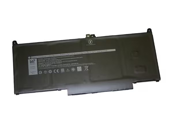 Battery Technology BTI 60wh 4-Cell For Dell Latitude 7300 7400 5300 E7400 MXV9V-BTI