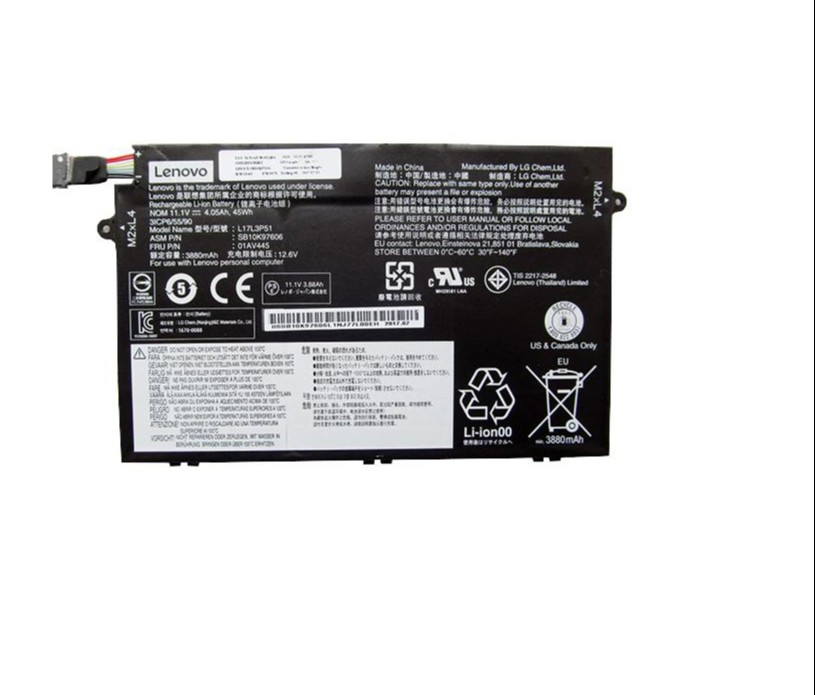 Lenovo Genuine Thinkpad E480 E580 Battery 5B10W13889 SB10T83132