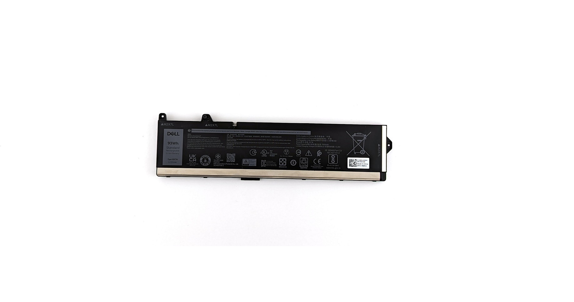 Dell Genuine X9FTM Battery For Precision 7670 7680 7770 7780- 0965V4