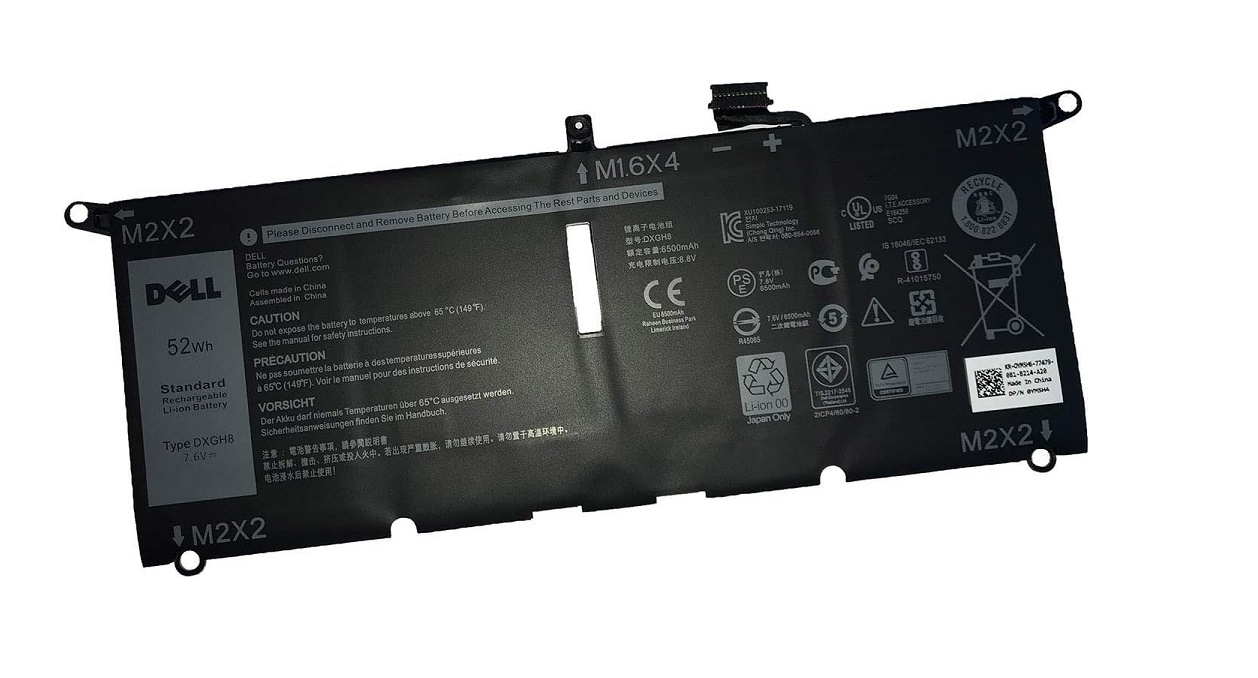 Dell Genuine 52Wh Battery For Latitude 3301 Inspiron 7490 7390 Xps DXGH8