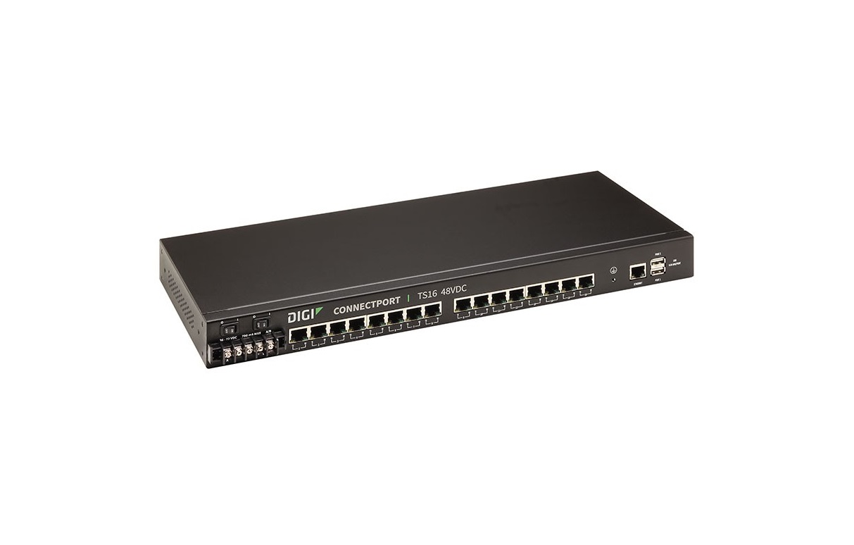 Digi ConnectPort 16 EIA 232 Serial Ports SSL/TLS SSHv2 Management TS 48VDC 70002538