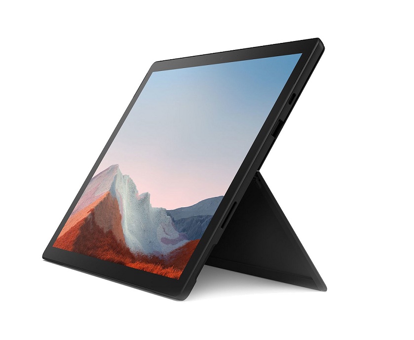 Microsoft Surface Pro 7+ Intel Core i7-1165G7 2.8GHz 16GB 512GB Webcam 12.3 Windows 10 Black 1YK-00002