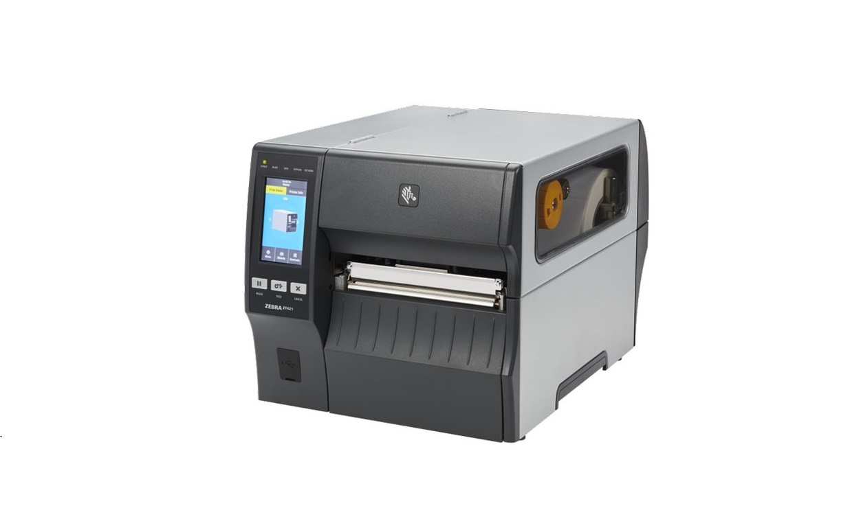 Zebra ZT421 ZT400 Direct Thermal / Thermal DT TT 300dpi Mono USB BT LAN Serial Label Printer ZT42163-T410000Z