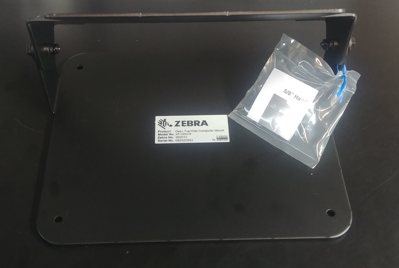 Zebra 350015 Wall Desk Mountable Mounting Kit W Adjustable Tilt And Height