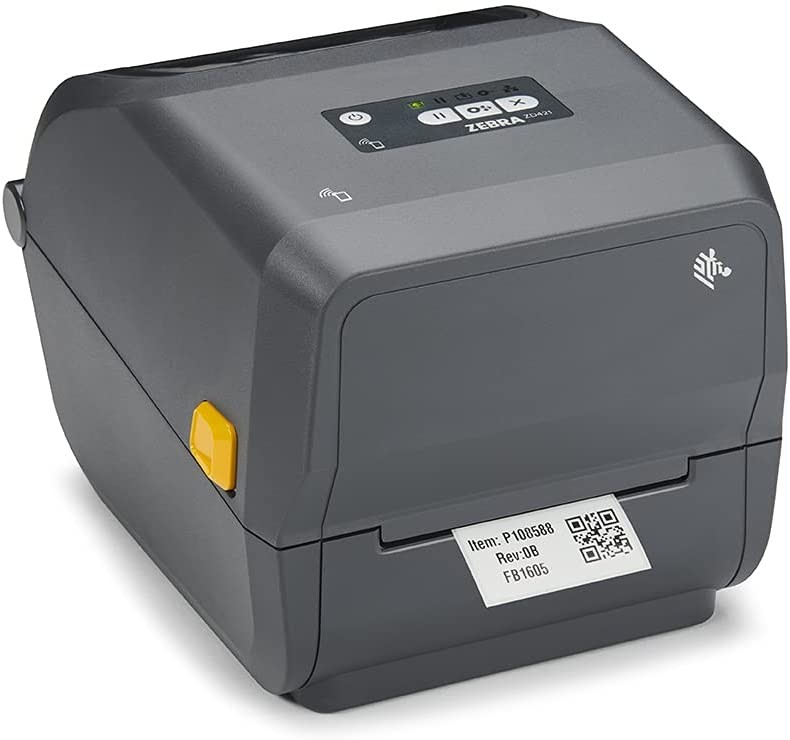 Zebra ZD421 ZD4A043-301M00EZ 300dpi DT TT USB BT Label Printer (New Unused)