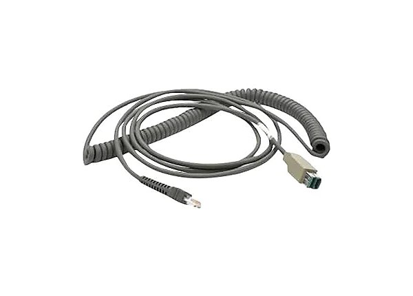 Zebra CBA-U28-C15ZBR Usb Power Cable For DS4308 DS7708 DS9308 DS4608 15ft (New Unused)