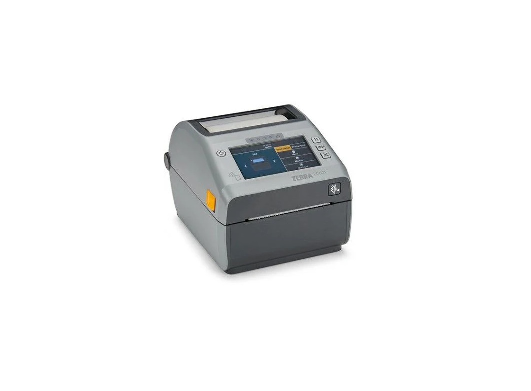 Zebra ZD621D ZD621 ZD6A143-D01L01EZ 300dpi DT TT w/ Screen USB LAN Serial BT Wi-Fi Label Printer ( Unused ) Color Touch