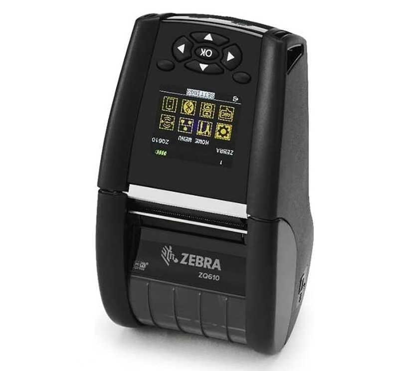 Zebra ZQ610 ZQ61-AUFA000-00 203dpi Mono Dt Bluetooth Label Printer