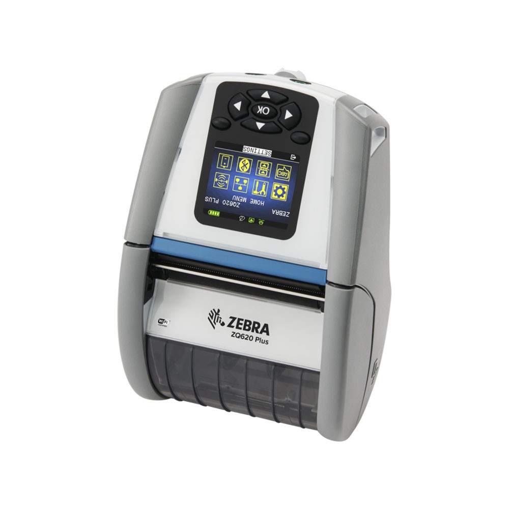 Zebra ZQ620 Plus ZQ62-HUFA004-00 203dpi DT USB BT BarCode Printer (New Sealed)