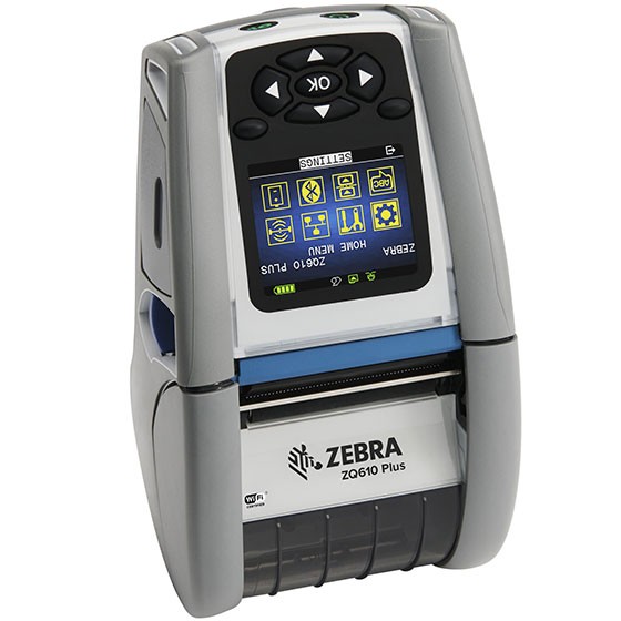 Zebra ZQ610+ ZQ61-HUWA004-00 203dpi Dt Bt Wi-Fi Usb Barcode Printer (New Unused)