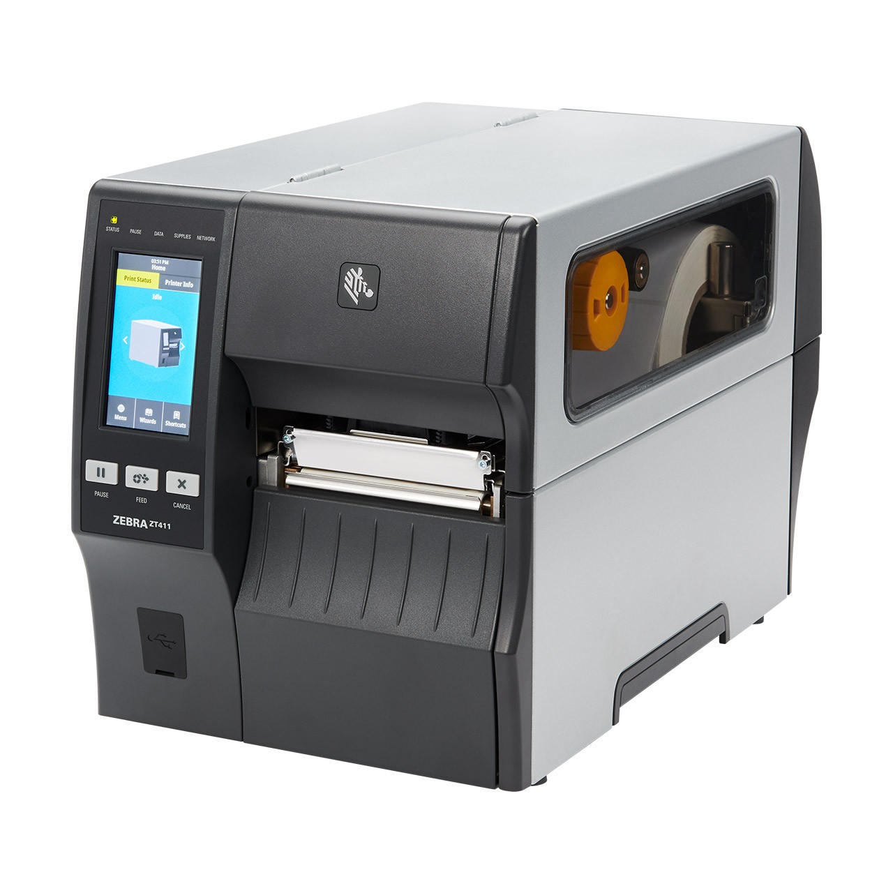 Zebra ZT411R ZT41143-T0100AGA 300dpi Tt Usb Serial Lan Bt Rfid Printer (New)