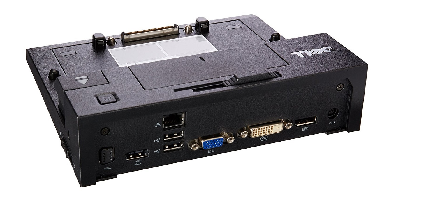 Dell E-Port PR03X Spr II 130-Ports Replicator With USB 3.0 and 130Watt Power Adapter 331-6307