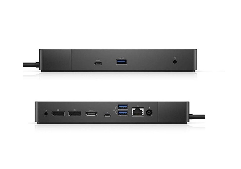 Dell WD W Docking Station USB C HDMI Dual DisplayPort Black ARIO