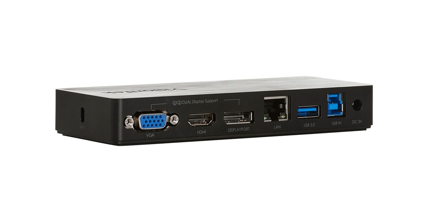 VisionTek VT1000 Dual Monitor USB 3.0 2K Universal Docking Station 901147