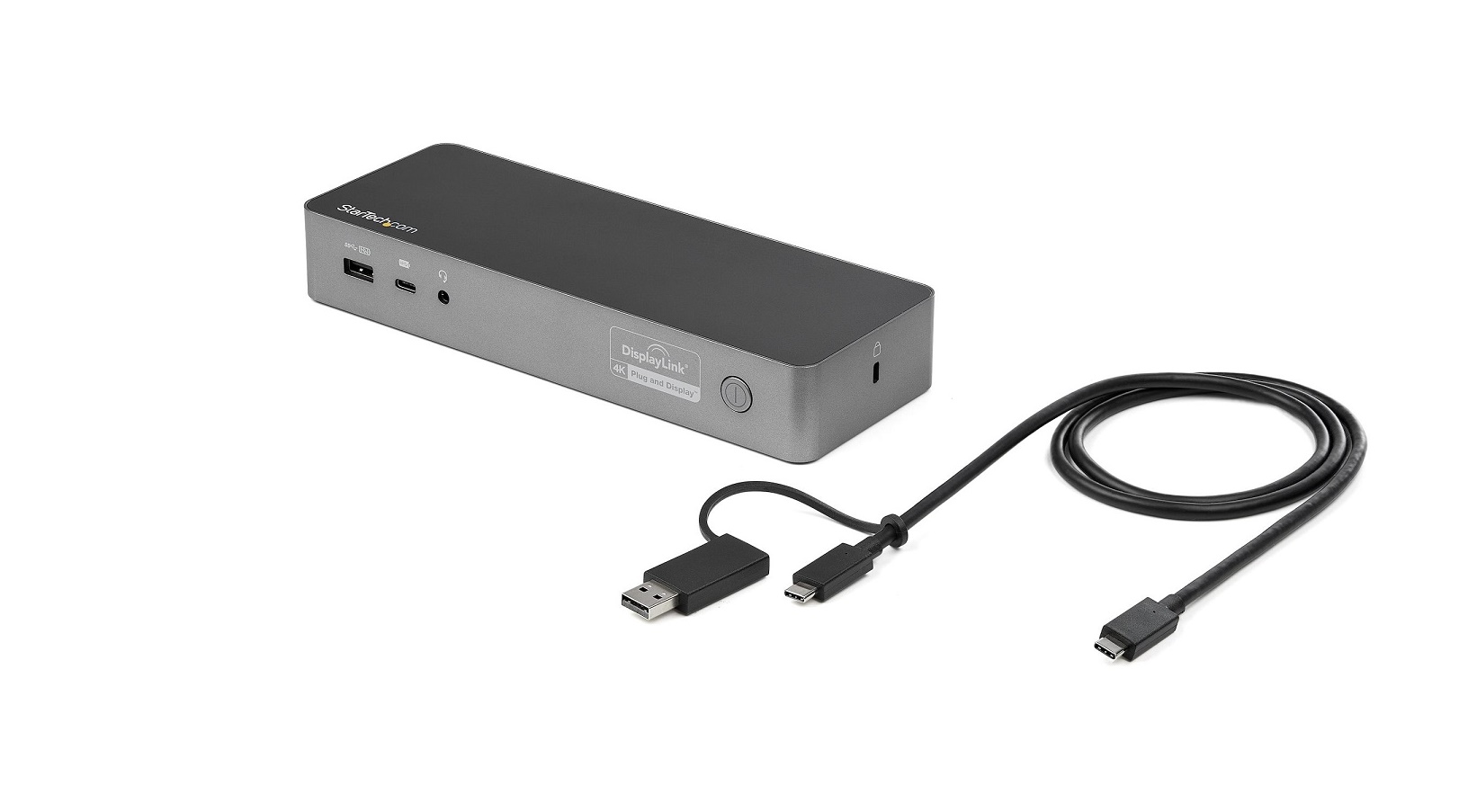StarTech Dual Monitor 4K USB-C HDMI DP USB 3.1 Universal Docking Station DK30C2DPPD