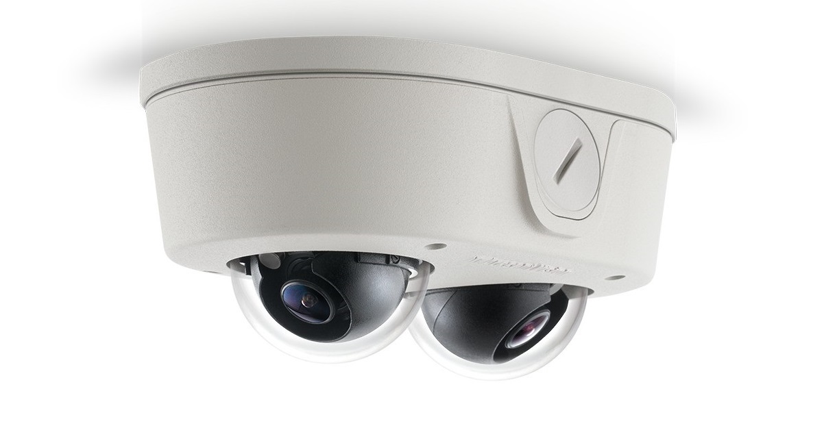 Arecont Vision AV4655DN-28 Microdome DUO Series 4MP 2.8mm Lenses AV4655DN-28 Outdoor Network Dome Camera