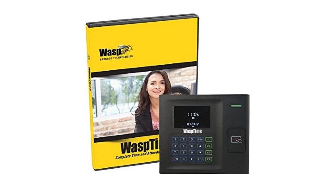 Wasp Wasptime V7 Professional Software With RFID Time Clock 633808550585