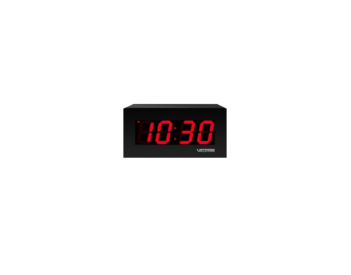 Valcom IP Poe Digital Clock 2.5in 4-Digits VIP-D425A