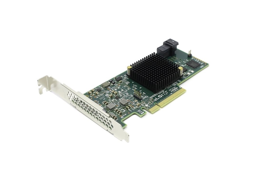 LSI Logic 9300-4i 4-Ports 12GB/s PCI-E 3.0 Sas Controller Card LSI00346
