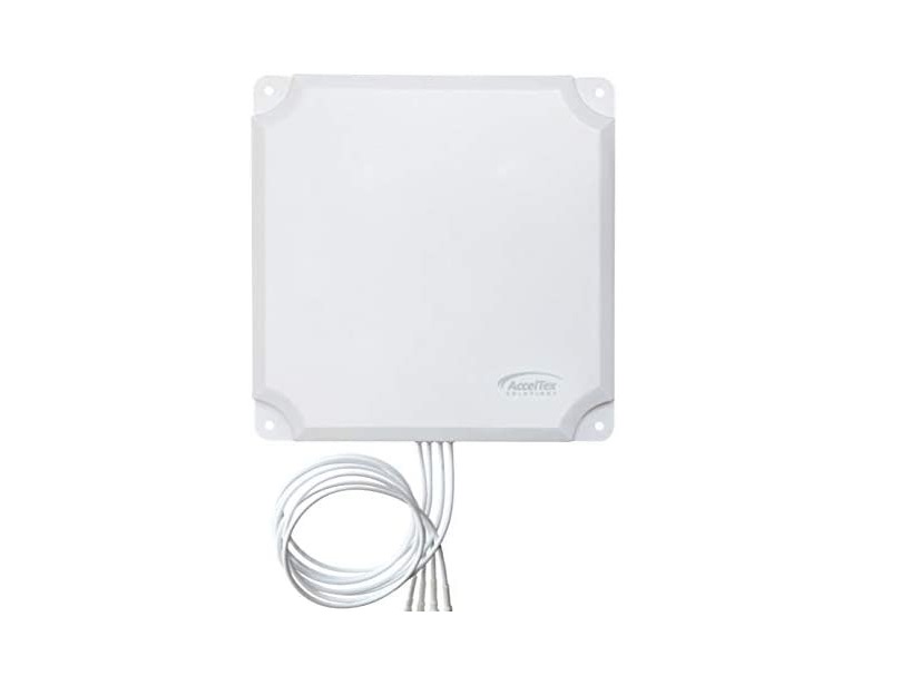 Acceltex Solutions 2.4-2.485/5.15-5.85GHz Patch Antenna With N-Style ATS-OP-245-13-4NP-36