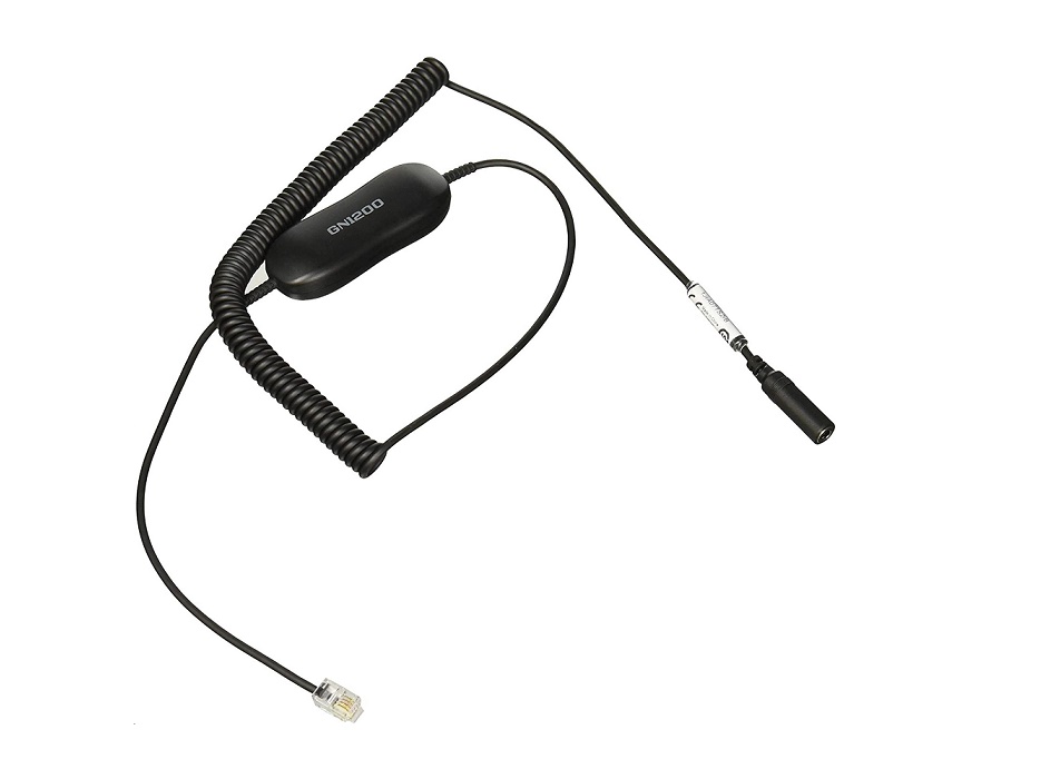 Jabra GN1200 Standard Headset Adapter 6.6ft 88011-100 (Unused)