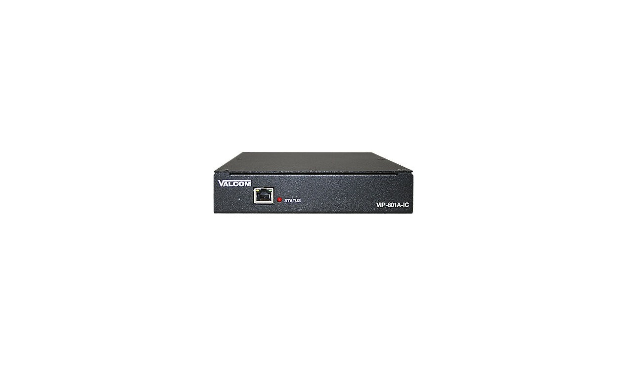 Valcom VIP-801A-IC IP One-way One Audio Port Informacast Gateway