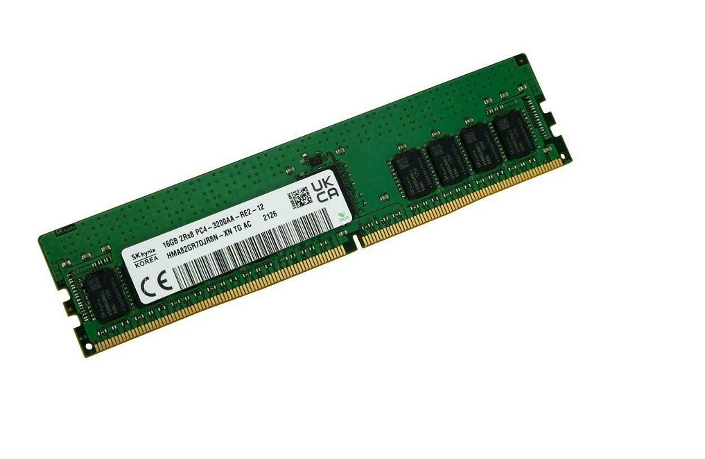 Hynix 16GB DDR4 3200MHz PC4-25600 CL21 288pin Ecc Registered Memory HMA82GR7DJR8N-XN