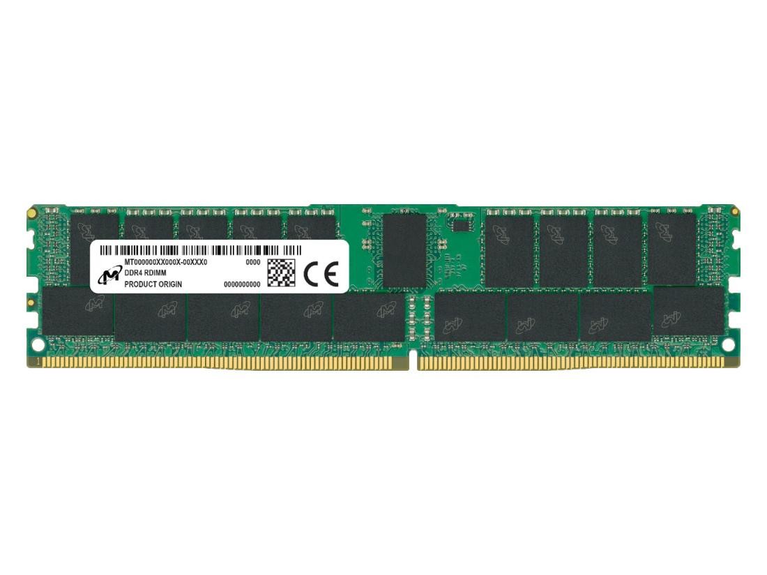 Micron 128GB DDR4-2933 4DRx4 Ecc Reg Server Memory MTA72ASS16G72LZ-2G9B3R