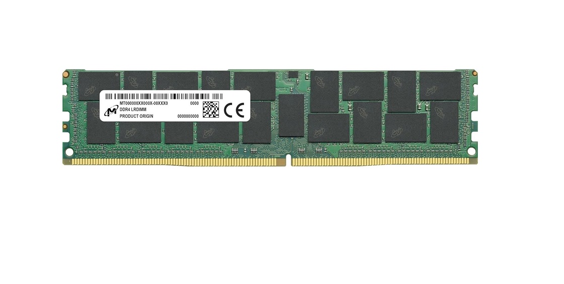 Micron 64GB DDR4 3200MHz PC4-25600 CL22 Ecc 288pin Server Memory MTA36ASF8G72LZ-3G2R
