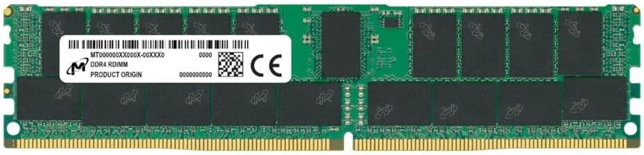 Micron 32GB DDR4-3200MHz 2RX8 Ecc Server Memory MTA18ASF4G72PDZ-3G2F1R