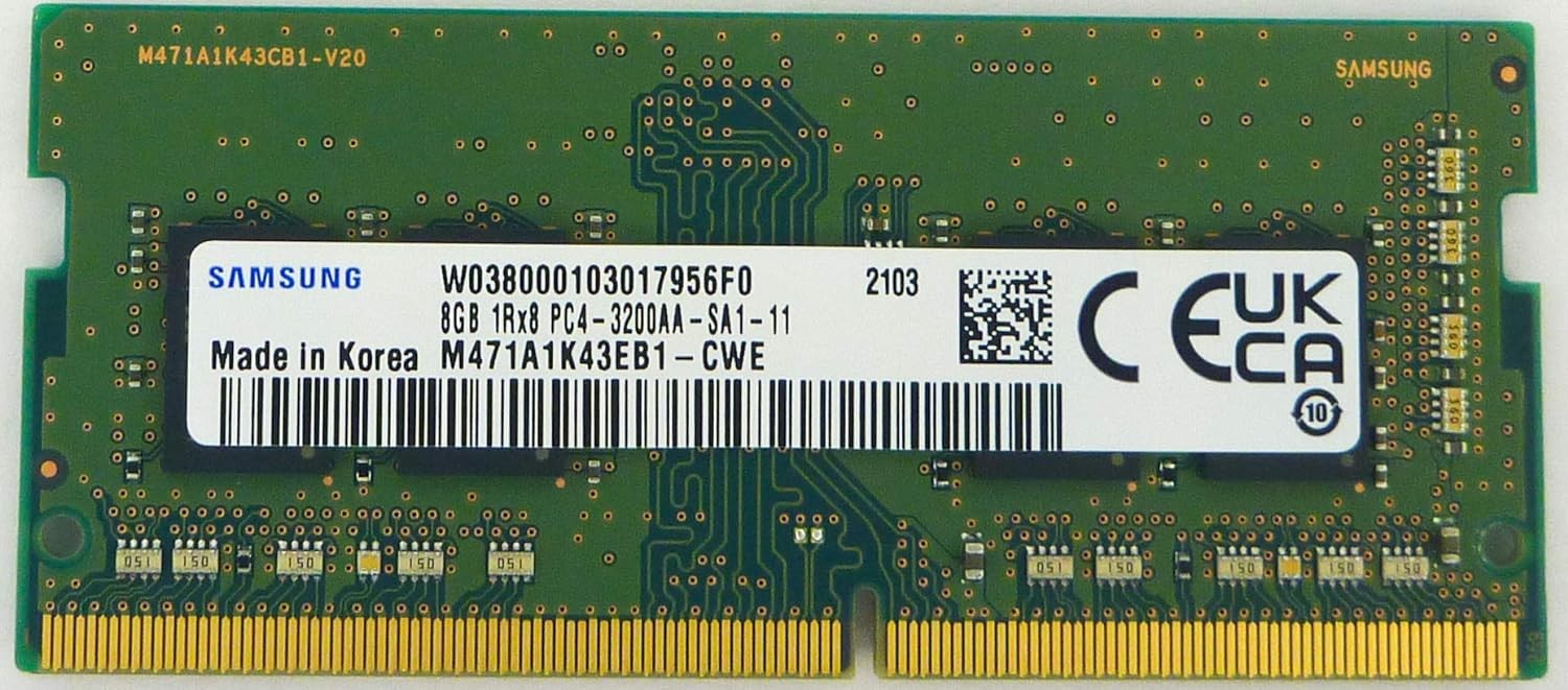 Samsung 8GB DDR4 2666MHz PC4-25600 Sodimm Memory M471A1K43EB1-CWE