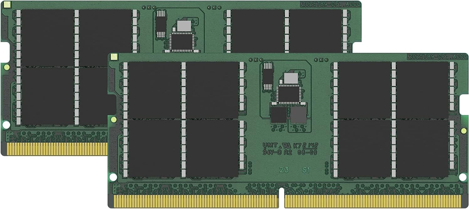Kingston 64GB 2x32GB DDR5 5600MHz Non-ECC Sodimm Memory KCP556SD8K2-64