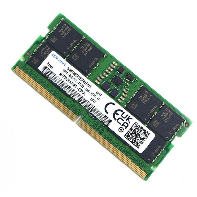 Samsung 16GB PC5-38400 DDR5-4800MHz Non-ECC Laptop Memory M425R2GA3BB0-CQK0L